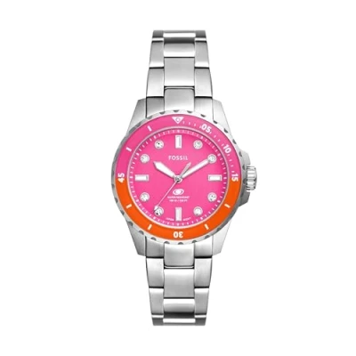 Afbeelding van Fossil ES5351 Dameshorloge, trendy blauw