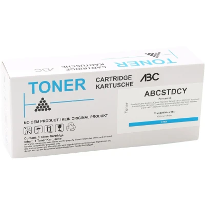 Afbeelding van ABC huismerk toner geschikt voor Kyocera TK 5490C Cyaan 2400 pagina&#039;s Ecosys MA2101cfx MA2101cwfx PA2101cwx PA2101cx