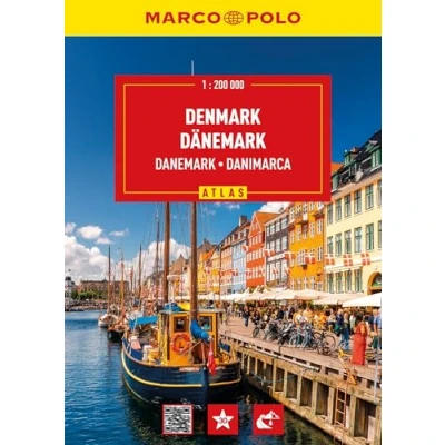 Afbeelding van MARCO POLO Reiseatlas Dänemark 1:200.000