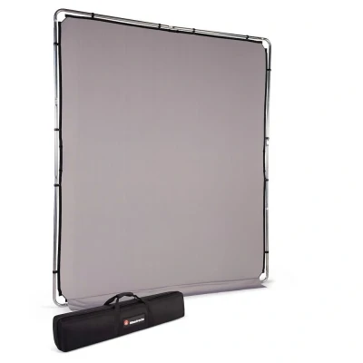 Afbeelding van Manfrotto EzyFrame achtergrond 2 x 2,3m grijs