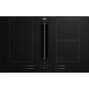 Afbeelding van Beko Hixi84700uf Inductiekookplaat Met Geïntegreerde Dampkap