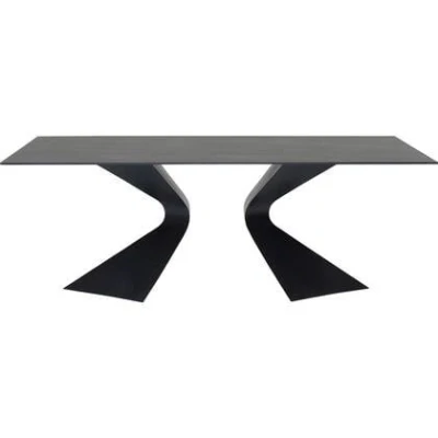 Afbeelding van Kare Eettafel Gloria Black Ceramic