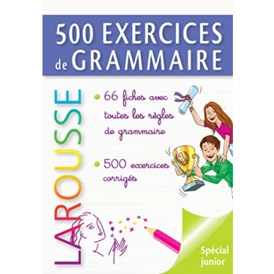 Afbeelding van 500 exercices de grammaire