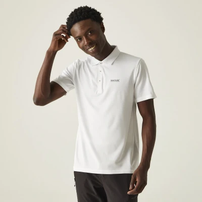 Afbeelding van Regatta Poloshirt Maverick V Active Heren Polyester Wit Maat 4xl