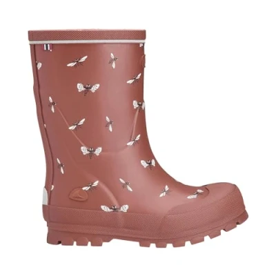 Afbeelding van Viking Jolly Print Regenlaarzen voor kinderen, uniseks, Cognac White