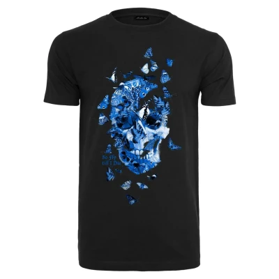 Afbeelding van Mister Tee Skull Tshirt print, Heren, Maat: Small, Black