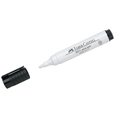 Image de FABER CASTELL FEUTRE PITT PINCEAU BLANC