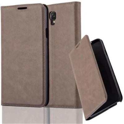 Afbeelding van Cadorabo Hoesje geschikt voor Samsung Galaxy NOTE 3 NEO in KOFFIE BRUIN Beschermhoes met magnetische sluiting, standfunctie en kaartvakje Book Case Cover Etui