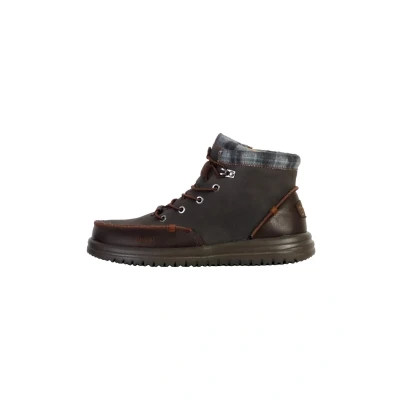 Afbeelding van Heydude Bradley Classic Veterboots, Heren, Maat: 41, Marron Textiel