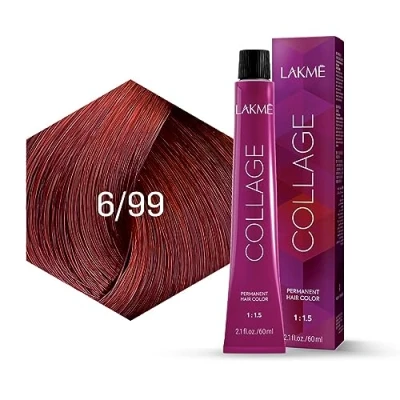 Afbeelding van Lakmé Collage haarverf 60 ml 6/99 Rood Donkerblond
