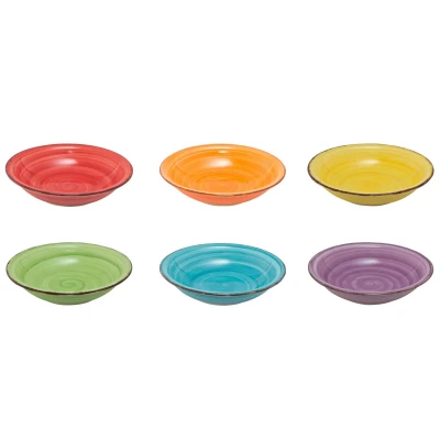 Afbeelding van Cookinglife Diepe Borden Sunny Summer ø 21 cm 6 stuks