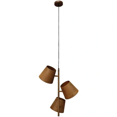 Afbeelding van ECO Light 9030 S3 RO Hanglamp E27 Roest