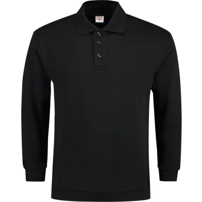 Afbeelding van Tricorp 301005 Polosweater Boord Zwart 7XL