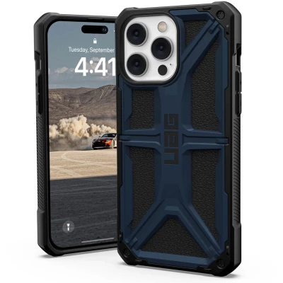 Afbeelding van UAG Monarch iPhone 14 Pro Max Hoesje blauw
