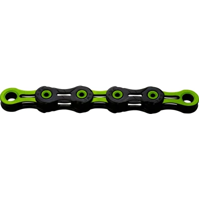 Afbeelding van KMC Ketting 1/2 11/128 116 10V DLC10 zwart/groen