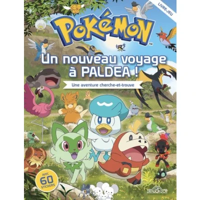 Image de Pokémon Cherche et trouve Un nouveau voyage à Paldea