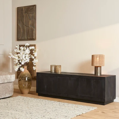 Afbeelding van Tv meubel Brussel Black 150 cm