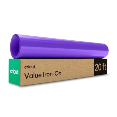 Image de Cricut Rouleau de vinyle à transfert thermique pour une utilisation avec toutes les machines découpe Violet 6 m