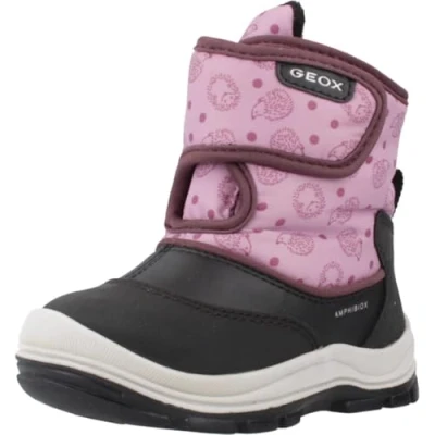 Afbeelding van Geox Bottines B Flanfil Girl ABX pour bébé fille, Black Rose., 21 EU