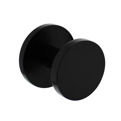Afbeelding van Wovar Voordeurknop Rond 55 mm Aluminium Zwart Per Stuk