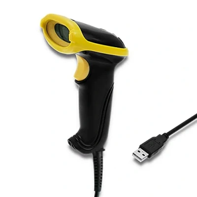 Afbeelding van Qoltec Laserscanner 1D 2D USB Zwart.