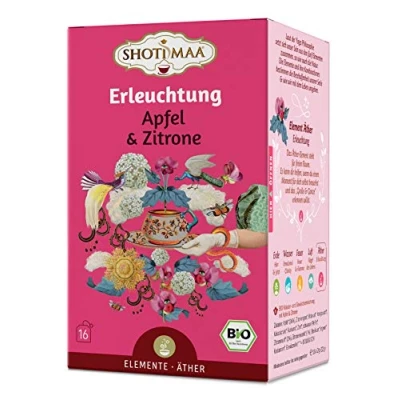 Afbeelding van Shoti Maa Elements &quot;Joyful Silence&quot; Biologische kruiden specerijenthee met appel en citroen