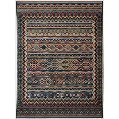 Afbeelding van Theko Gabiro Klassiek oosters tapijt met vintage effect, zeer robuust en duurzaam, 68 x 135 cm, kleur: meerdere kleuren
