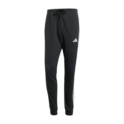 Afbeelding van adidas Sportswear Essential 3 Stripes French Terry Broek Heren Zwart 2XL/S
