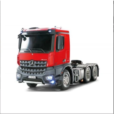 Afbeelding van Tamiya RC vrachtwagen XB MB Actros 3363 Full Option finished RTR 1:14 Rood