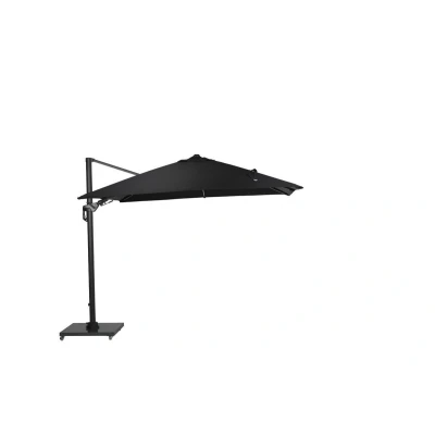 Afbeelding van Garden Impressions Hawaii Lumen parasol 300x300 carbon black zwart