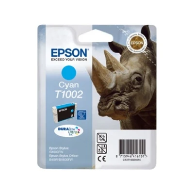 Afbeelding van Epson T1002 (C13T10024010) Inktcartridge Cyaan