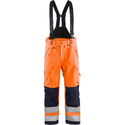 Afbeelding van Blaklader Shell werkbroek High Vis 1867 1977 Oranje/Marineblauw C58
