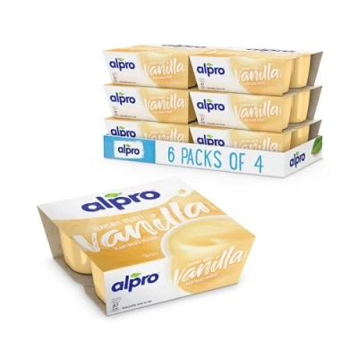 Afbeelding van Alpro Dessert Vla Vanille Lactosevrij, Glutenvrij &amp; 100% Plantaardig 16 x 125g