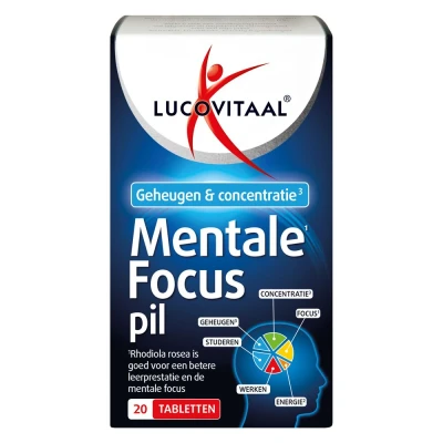 Afbeelding van Lucovitaal Mentale focus pil
