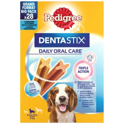 Afbeelding van Pedigree Dentastix Medium Multipack 28 Pack Hondensnacks 720 g stuks