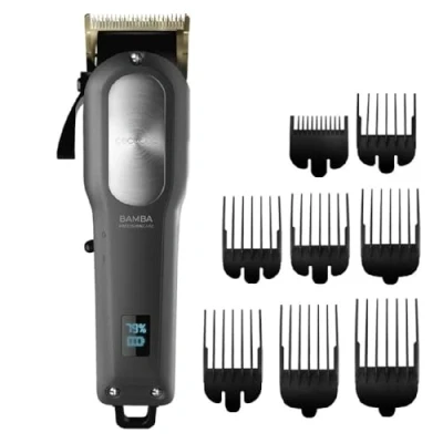 Afbeelding van Hair Clippers Cecotec Bamba PrecisionCare ProClipper Titanium Go 2000 mAh Black
