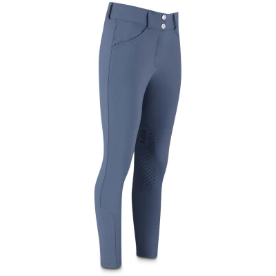 Afbeelding van Kentucky Horsewear Paardrijbroek Miami Dames rijbroek Ocean Blue Kniegrip Ademend Maat 42 Voor Ruiters