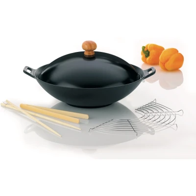 Afbeelding van Wokset 5 delig Asia, 36 cm Kela