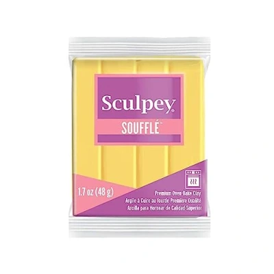 Afbeelding van Souffle canary klei 48 gr Sculpey