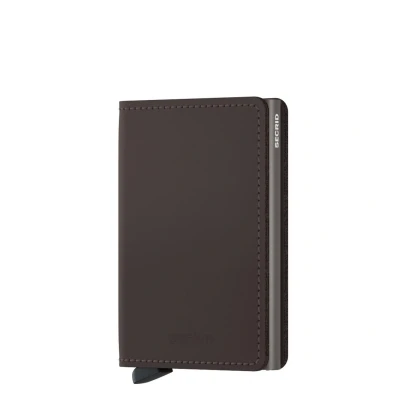 Afbeelding van Secrid Slimwallet portemonnee Matte truffle Dames