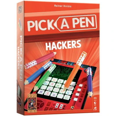 Afbeelding van 999 Games Pick a Pen Hackers Dobbelspel Reisspel