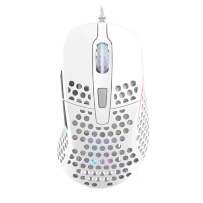Afbeelding van Xtrfy M4 Ultra Light Optische Esport Gaming muis met RGB Wit