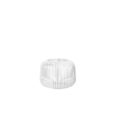 Afbeelding van BLOMUS LITO windlicht / lantaarn wit staal Ø13,5cm Extra Small