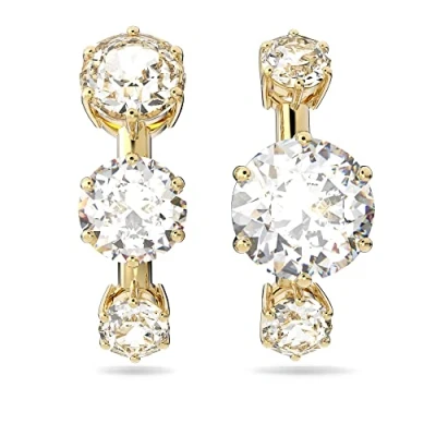 Afbeelding van Swarovski Constella Oorbellen, Dames, Maat: One Size, White