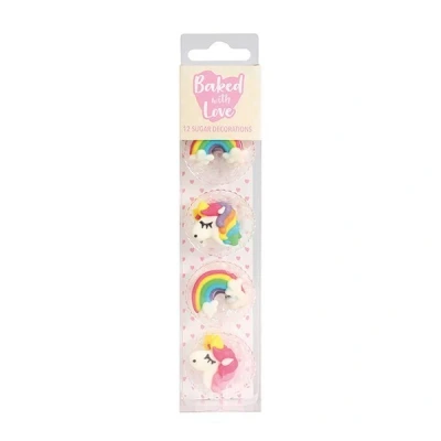 Afbeelding van Culpitt Suikerdecoratie Unicorn 25mm 12st.