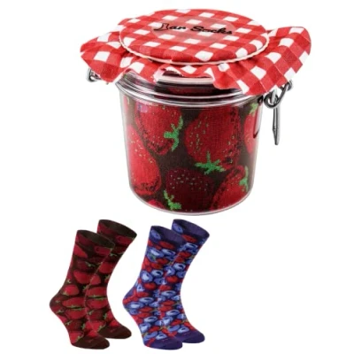 Afbeelding van Rainbow Socks Set van 2 paar fantasiesokken voor heren, Meerkleurig