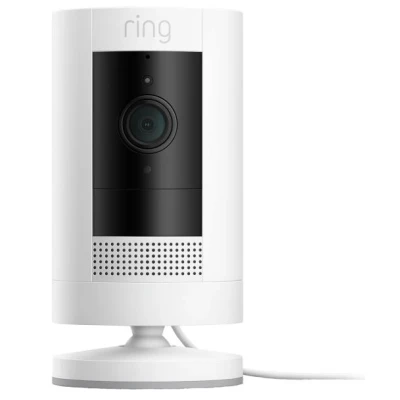 Afbeelding van Ring Stick Up Cam Plug In Wit
