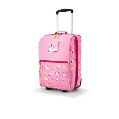 Afbeelding van Reisenthel Kids Trolley XS ABC Friends pink Kinderkoffer