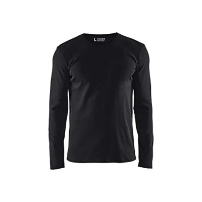 Afbeelding van Blaklader T shirt lange mouw 3314 1032 Donker marineblauw S