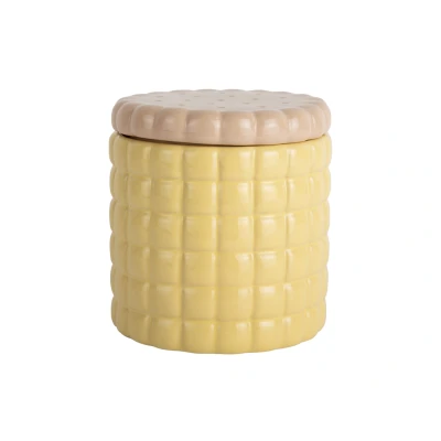 Afbeelding van Present Time Storage Jar Biscuit Box Zachtgeel